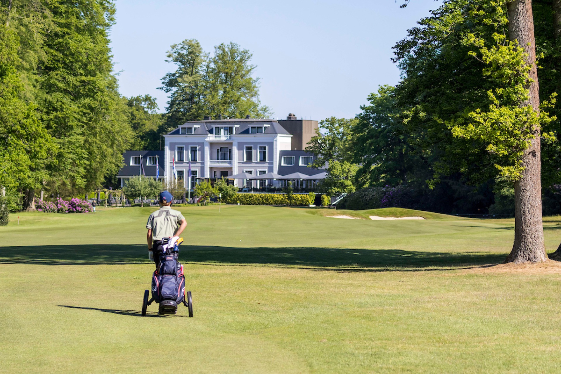 Championship golf course at Landgoed Lauswolt Friesland